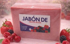 Jabón de frutos rojos