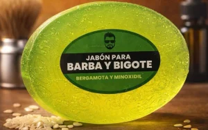 Jabón para barba y bigote